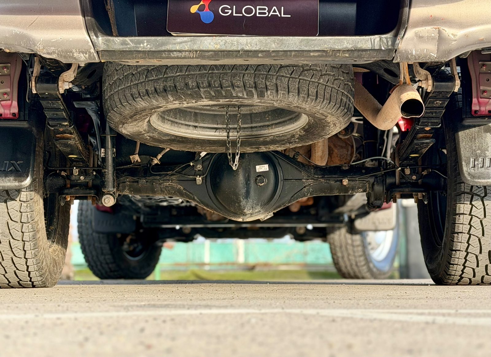 Toyota Hilux DX (burdeo) — foto 4